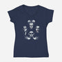Vampire Rhapsody-womens v-neck tee-Guillercraist