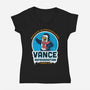 Vance Refrigeration-womens v-neck tee-Beware_1984