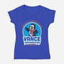 Vance Refrigeration-womens v-neck tee-Beware_1984