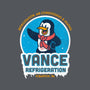 Vance Refrigeration-womens v-neck tee-Beware_1984