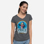 Vance Refrigeration-womens v-neck tee-Beware_1984