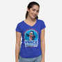 Vance Refrigeration-womens v-neck tee-Beware_1984