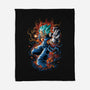 Vegito-none fleece blanket-coldfireink