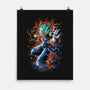 Vegito-none matte poster-coldfireink