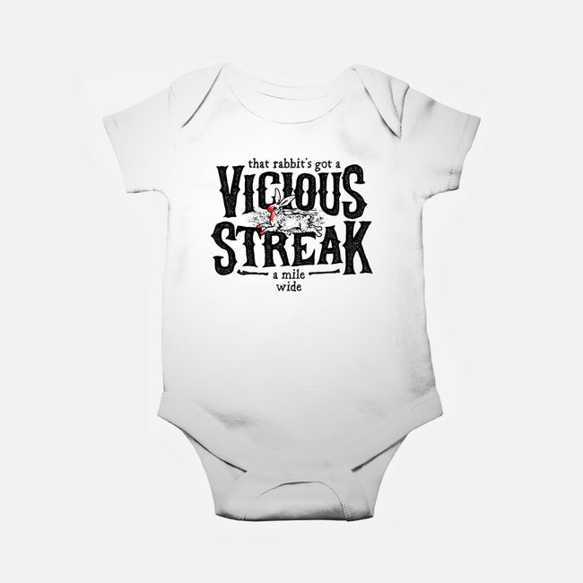 Vicious Streak-baby basic onesie-pufahl