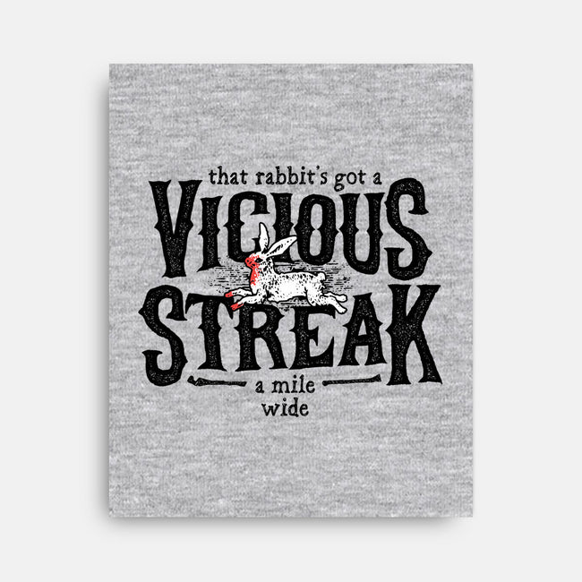 Vicious Streak-none stretched canvas-pufahl
