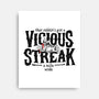 Vicious Streak-none stretched canvas-pufahl