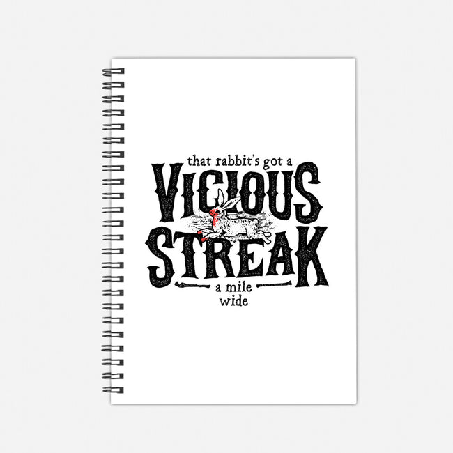 Vicious Streak-none dot grid notebook-pufahl