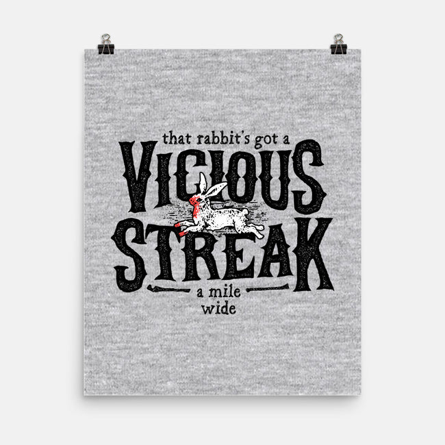 Vicious Streak-none matte poster-pufahl