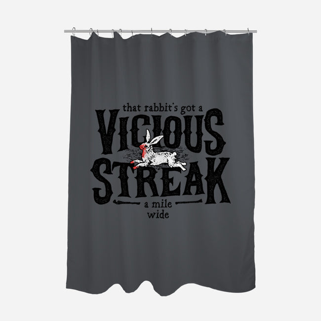 Vicious Streak-none polyester shower curtain-pufahl