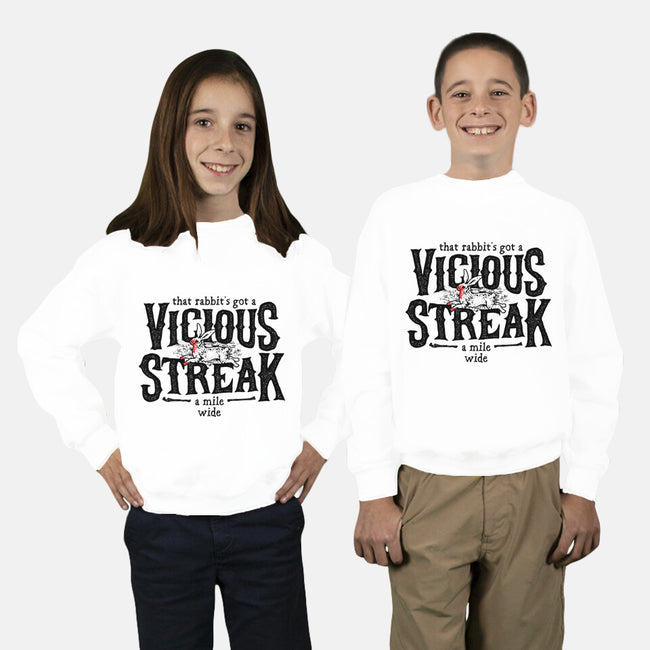 Vicious Streak-youth crew neck sweatshirt-pufahl