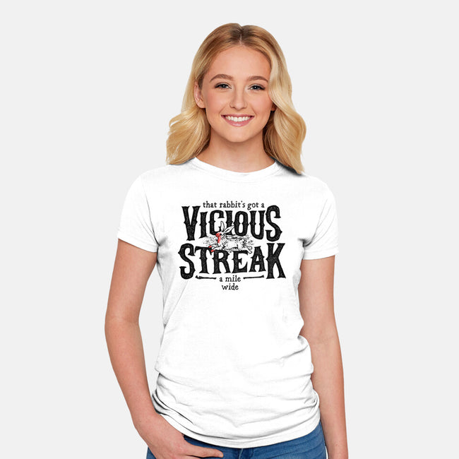 Vicious Streak-womens fitted tee-pufahl