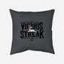 Vicious Streak-none removable cover w insert throw pillow-pufahl