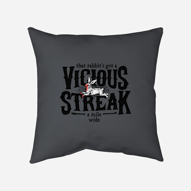 Vicious Streak-none removable cover throw pillow-pufahl