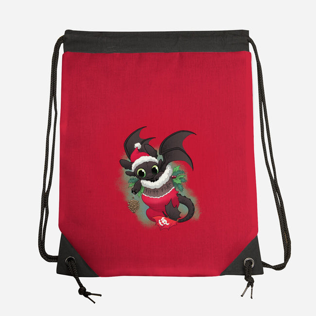 Viking's Stocking Stuffer-none drawstring bag-DoOomcat