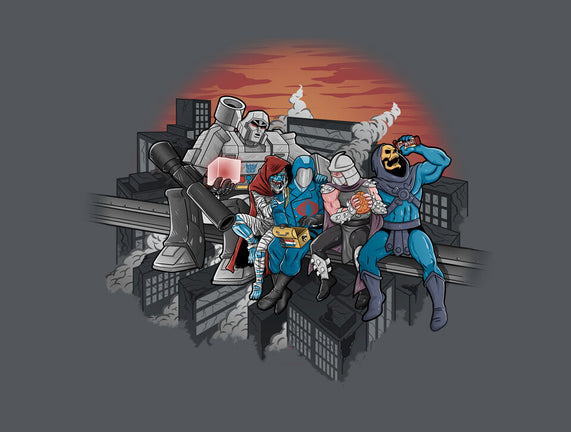 Villains Atop a Skyscraper