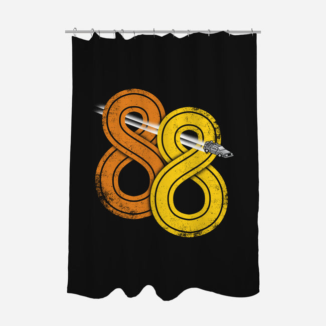 Vintage 88-none polyester shower curtain-jpcoovert