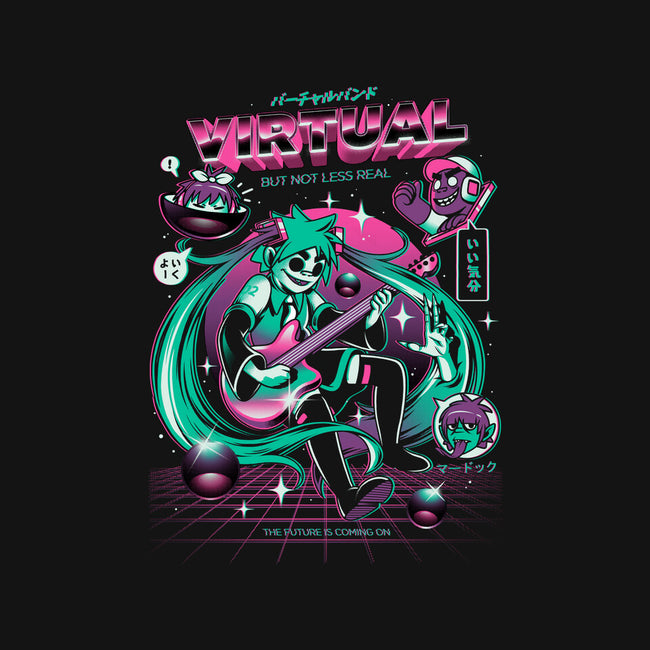 Virtual Band-womens racerback tank-ilustrata
