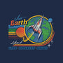 Visit Earth-none polyester shower curtain-Steven Rhodes