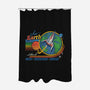 Visit Earth-none polyester shower curtain-Steven Rhodes