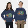 Visit Earth-youth crew neck sweatshirt-Steven Rhodes