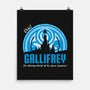 Visit Gallifrey-none matte poster-alecxpstees
