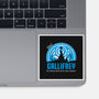Visit Gallifrey-none glossy sticker-alecxpstees