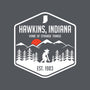 Visit Hawkins-none drawstring bag-waltermck