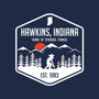 Visit Hawkins-none drawstring bag-waltermck