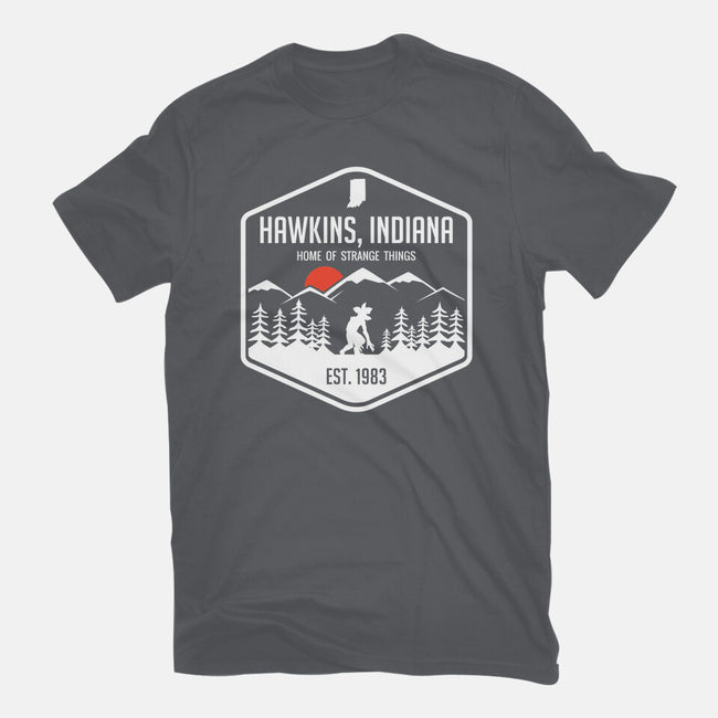 Visit Hawkins-youth basic tee-waltermck