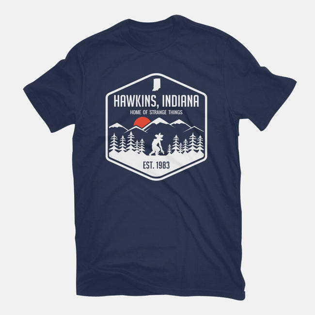 Visit Hawkins-youth basic tee-waltermck