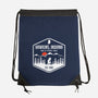 Visit Hawkins-none drawstring bag-waltermck