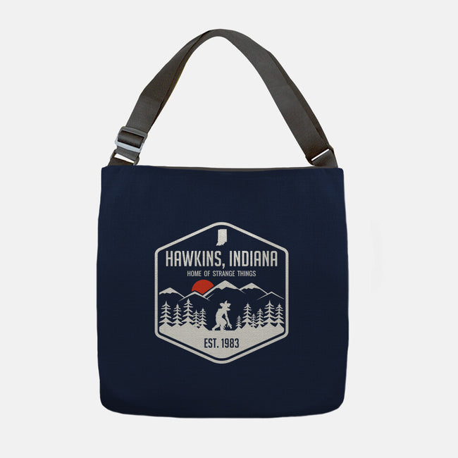 Visit Hawkins-none adjustable tote-waltermck