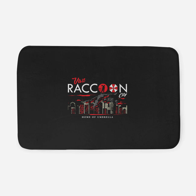 Visit Raccoon City-none memory foam bath mat-arace