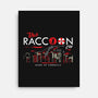 Visit Raccoon City-none stretched canvas-arace