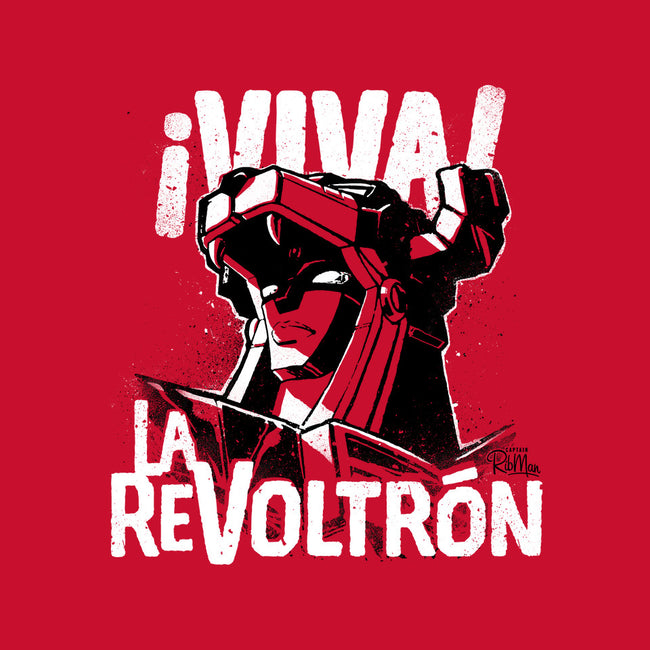 Viva la Revoltron!-none stretched canvas-Captain Ribman