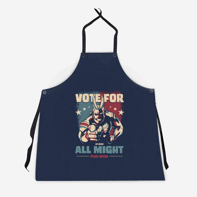 Vote for Plus Ultra!-unisex kitchen apron-nerduniverse