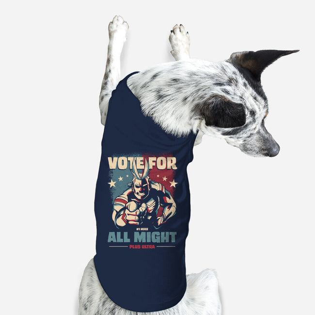 Vote for Plus Ultra!-dog basic pet tank-nerduniverse