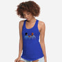 Vulcan Salute-womens racerback tank-Naolito