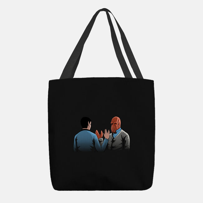 Vulcan Salute-none basic tote-Naolito