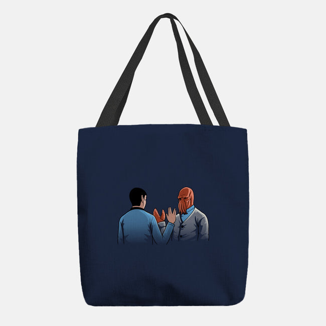 Vulcan Salute-none basic tote-Naolito
