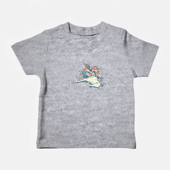 Vultures-baby basic tee-tolagunestro