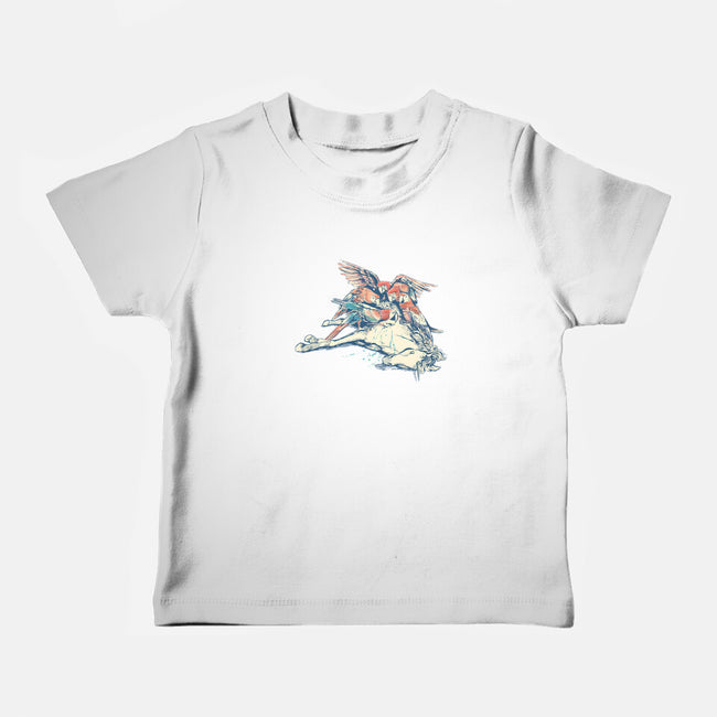 Vultures-baby basic tee-tolagunestro