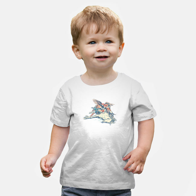 Vultures-baby basic tee-tolagunestro