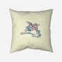 Vultures-none removable cover w insert throw pillow-tolagunestro