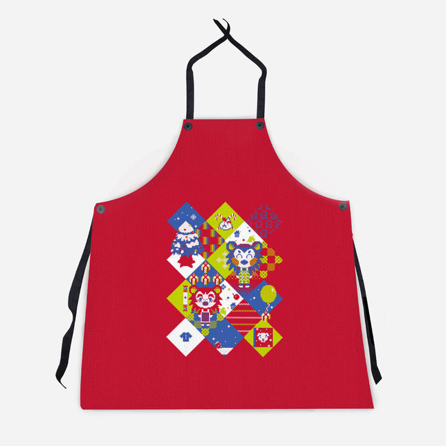 Ugly Able Sisters-unisex kitchen apron-gamepaused