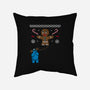 Ugly Cookie!-none removable cover w insert throw pillow-Raffiti