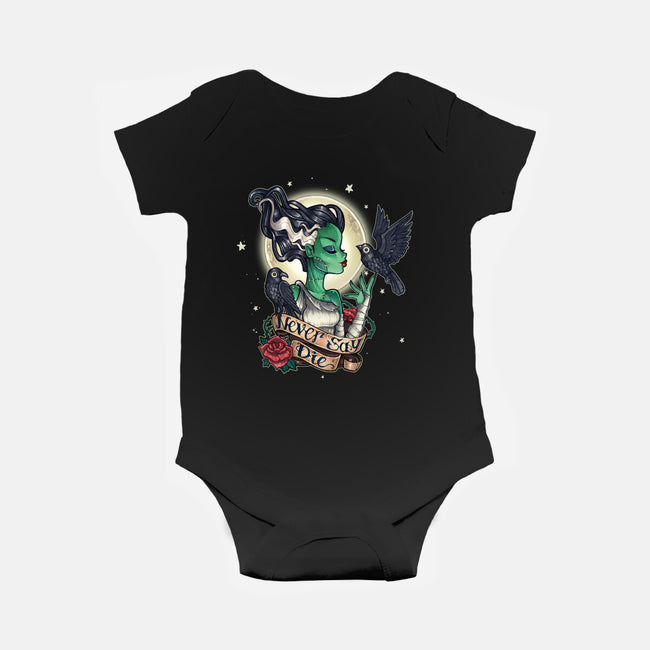 Undead-baby basic onesie-TimShumate