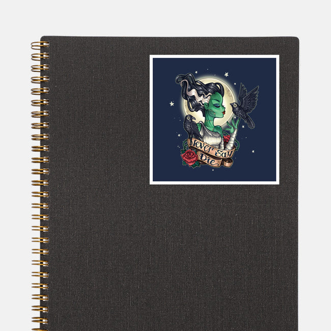Undead-none glossy sticker-TimShumate