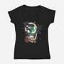 Undead-womens v-neck tee-TimShumate